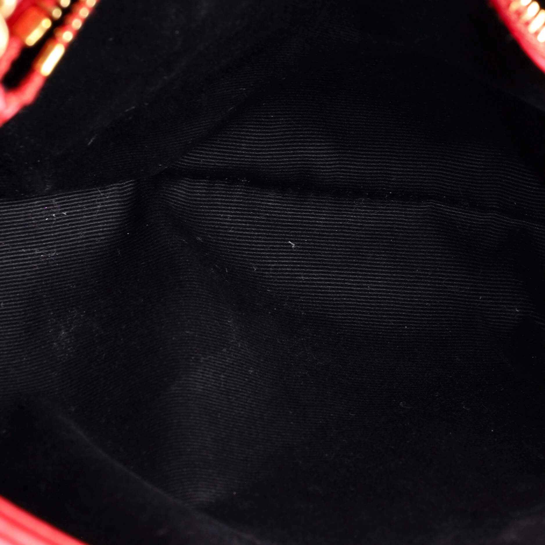 Loulou Shoulder Bag Matelasse Chevron Leather Small