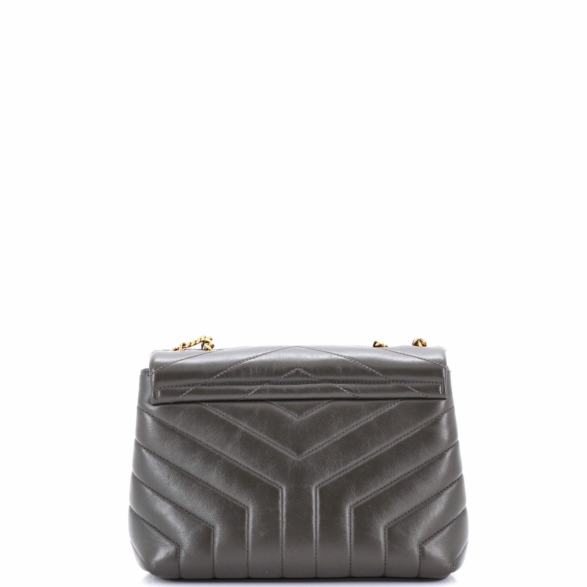 Loulou Shoulder Bag Matelasse Chevron Leather Small