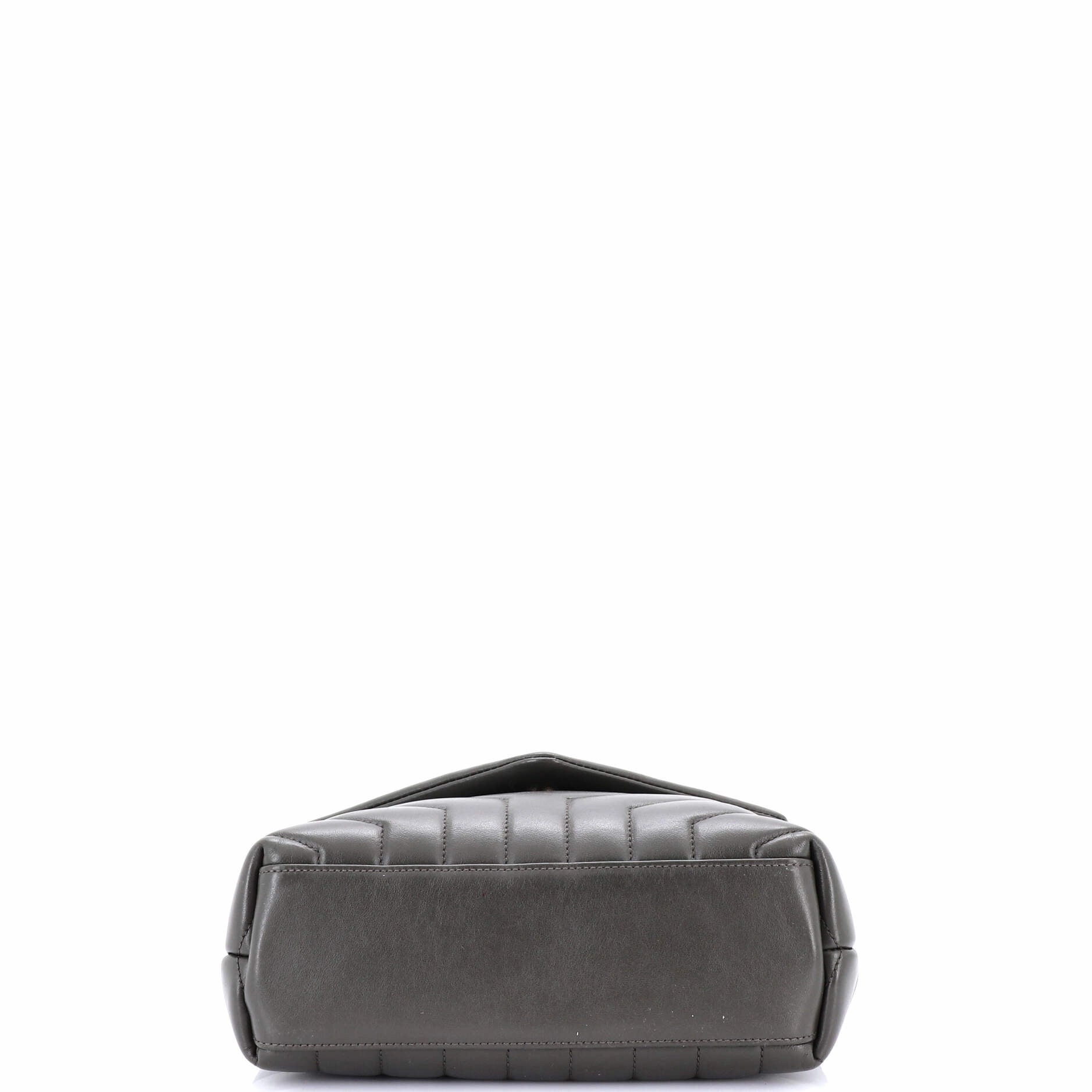 Loulou Shoulder Bag Matelasse Chevron Leather Small