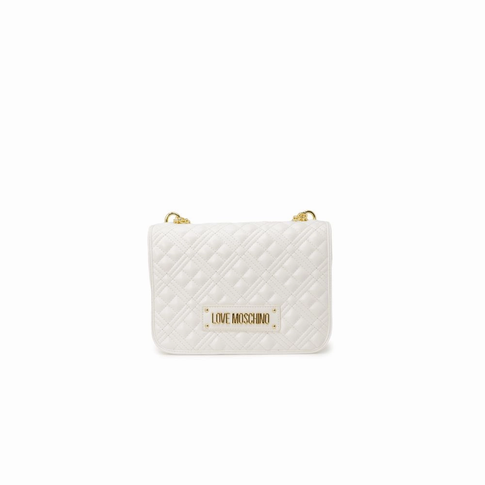 Love Moschino White Polyethylene Handbag