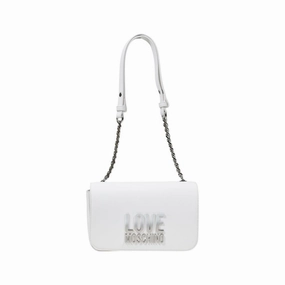 Love Moschino White Polyethylene Handbag