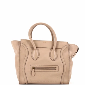 Luggage Bag Grainy Leather Mini