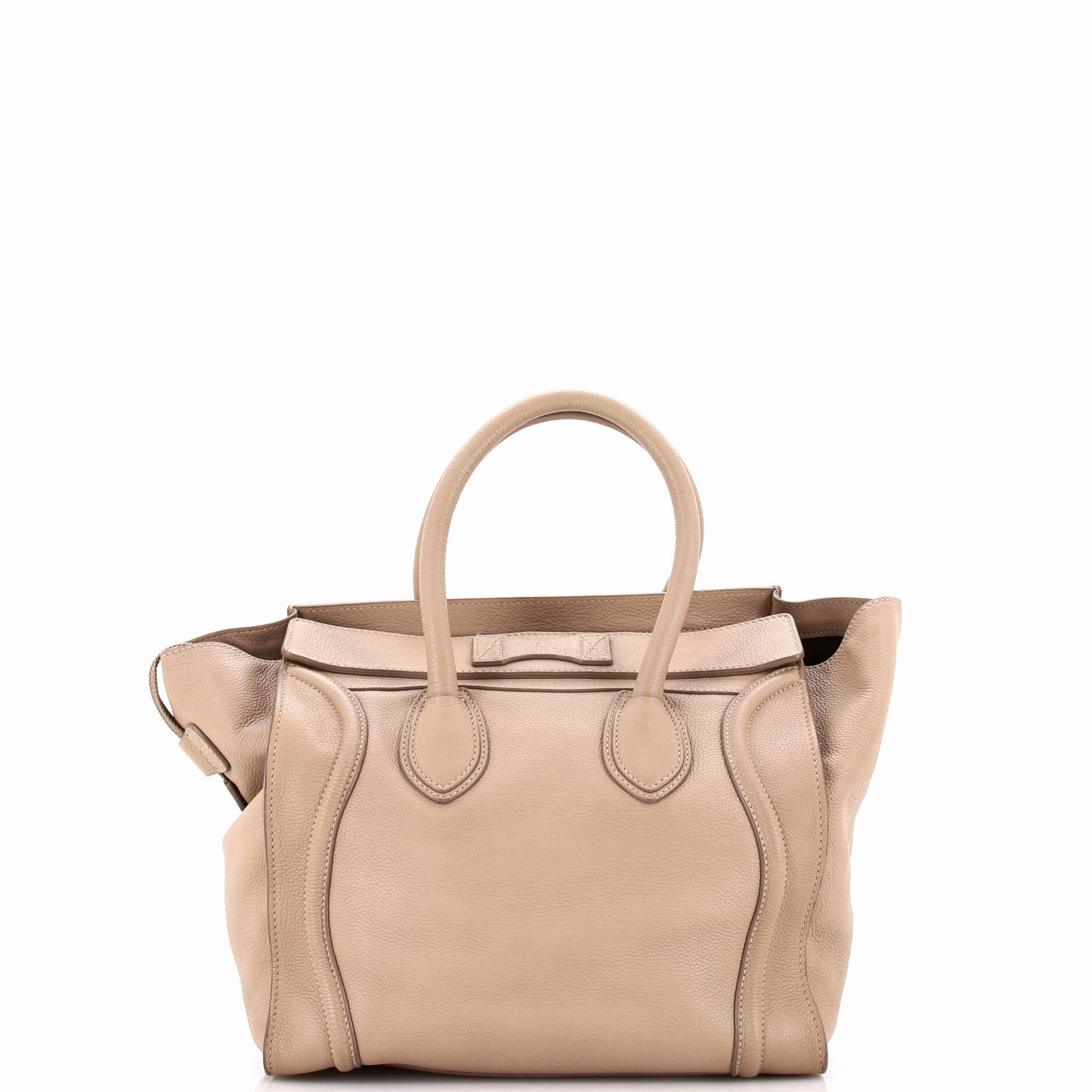 Luggage Bag Grainy Leather Mini