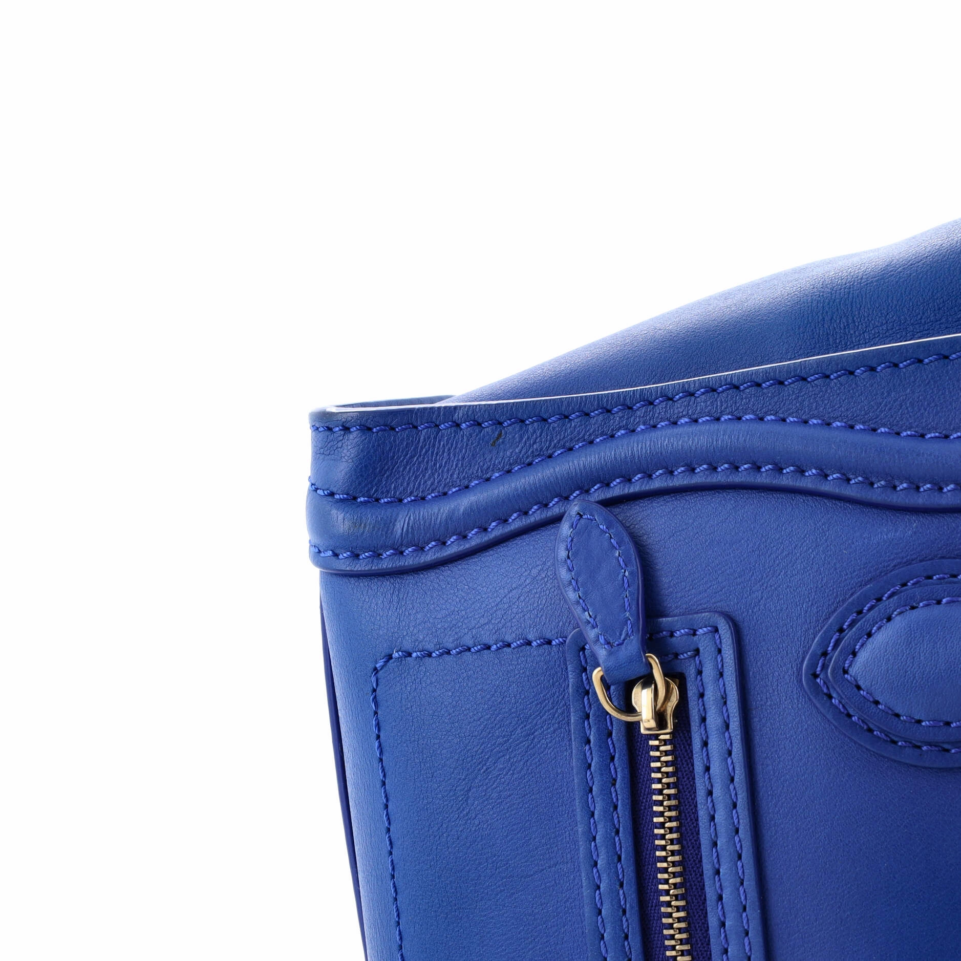 Luggage Bag Smooth Leather Nano