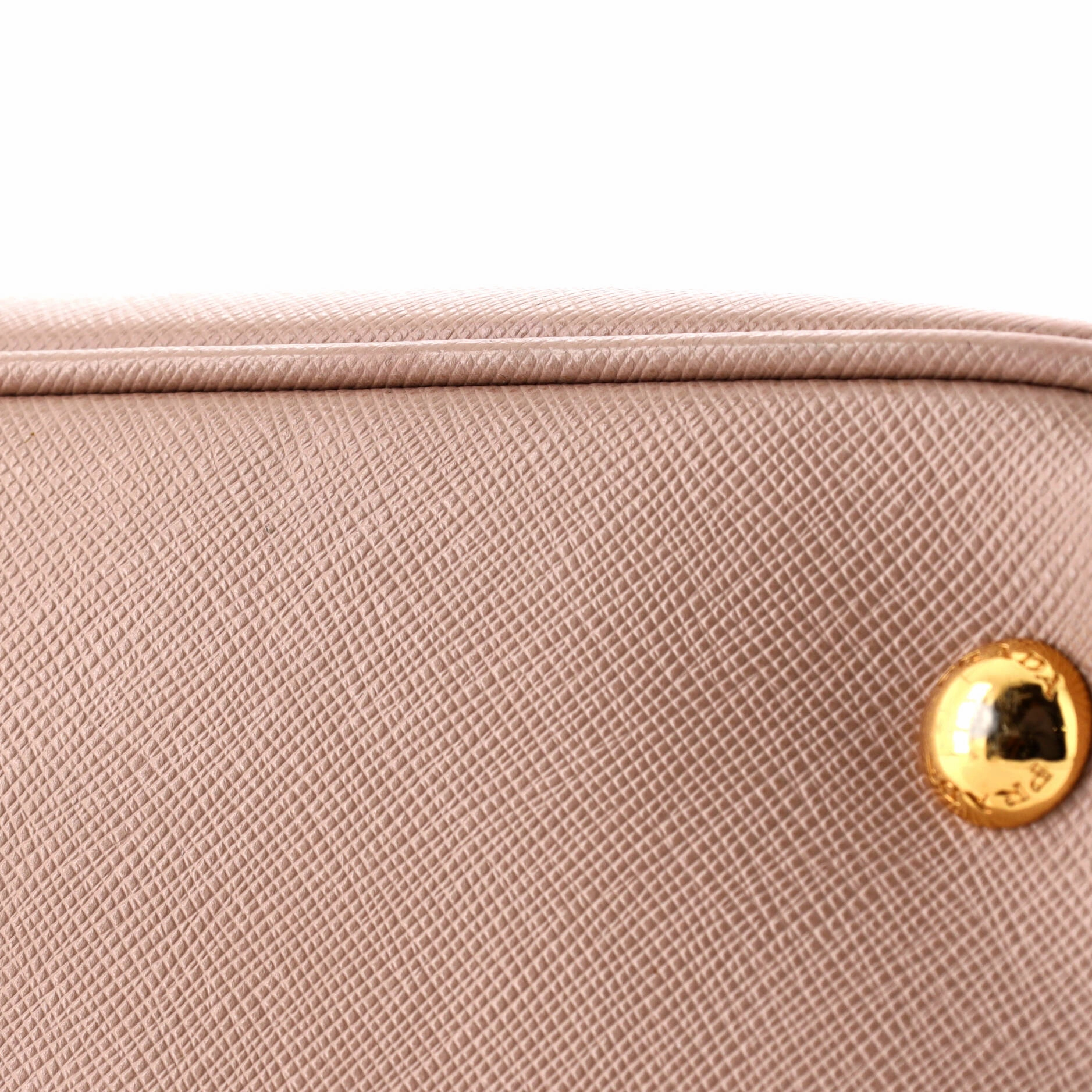 Lux Open Tote Saffiano Leather Medium