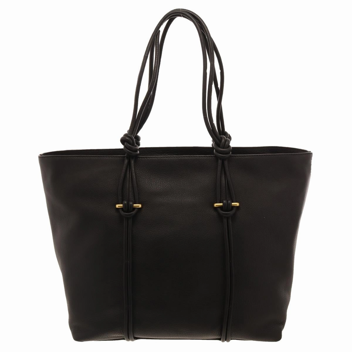 Lynne Womens Solid Leather Tote Handbag