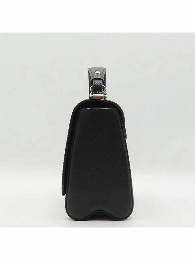 M50282 Black Epi Leather Twist MM Chain Shoulder and Crossbag
