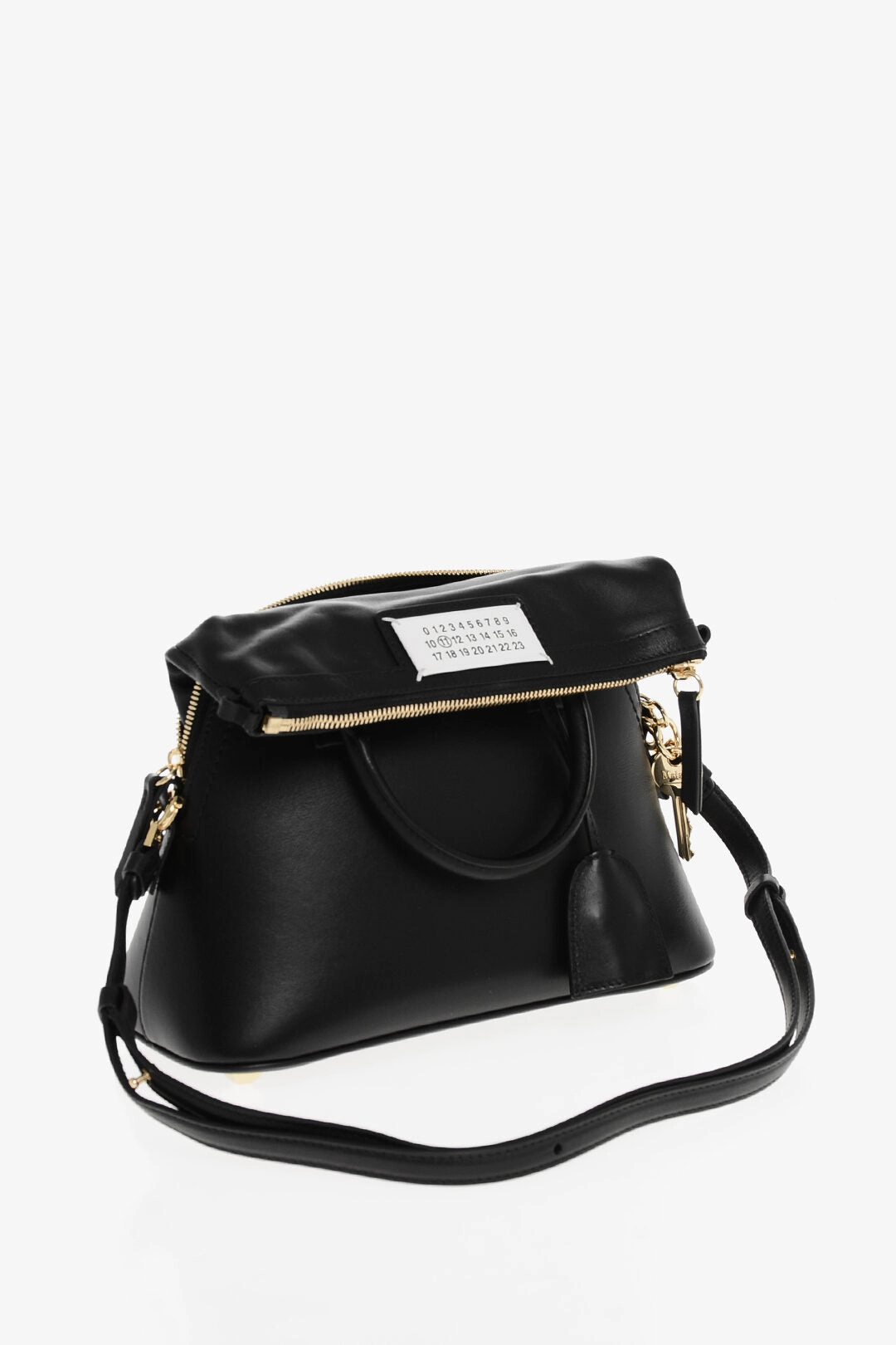 Maison Margiela Mm11 Leather 5Ac Handbag With Removable Shoulder Strap