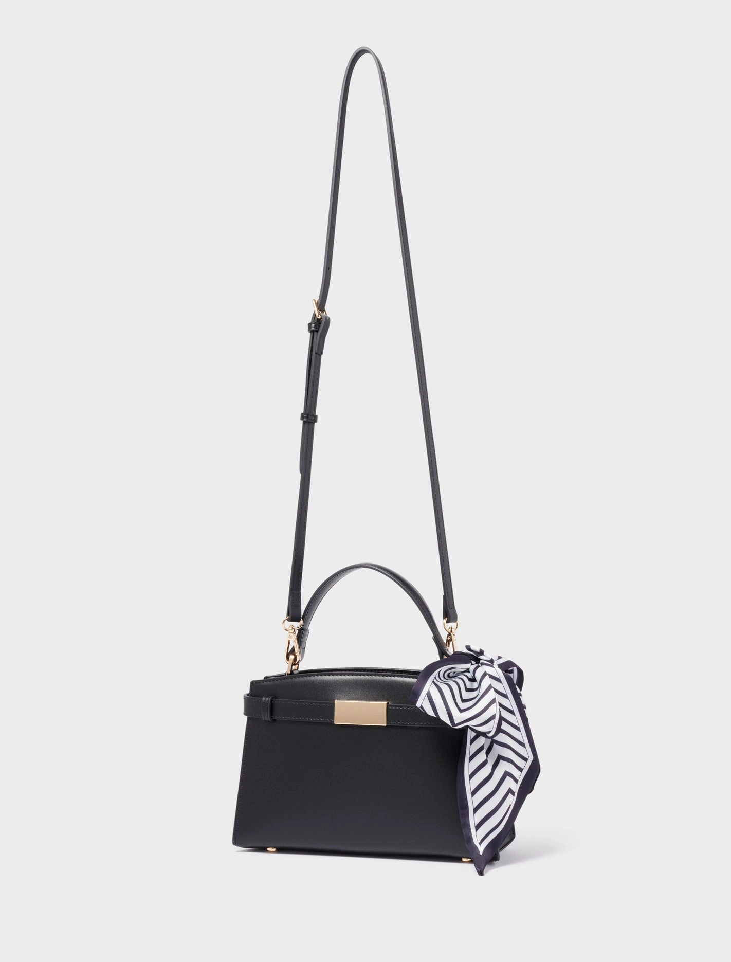 Mara Scarf Top Handle Bag
