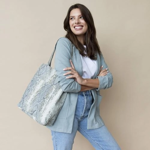 Margie Leather Tote