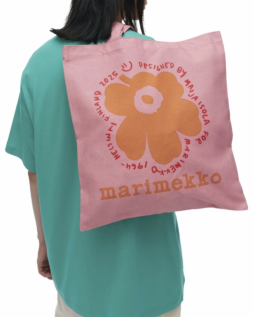 Marimekko Vankka Unikko Placement Shopper Tote