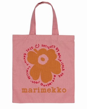 Marimekko Vankka Unikko Placement Shopper Tote