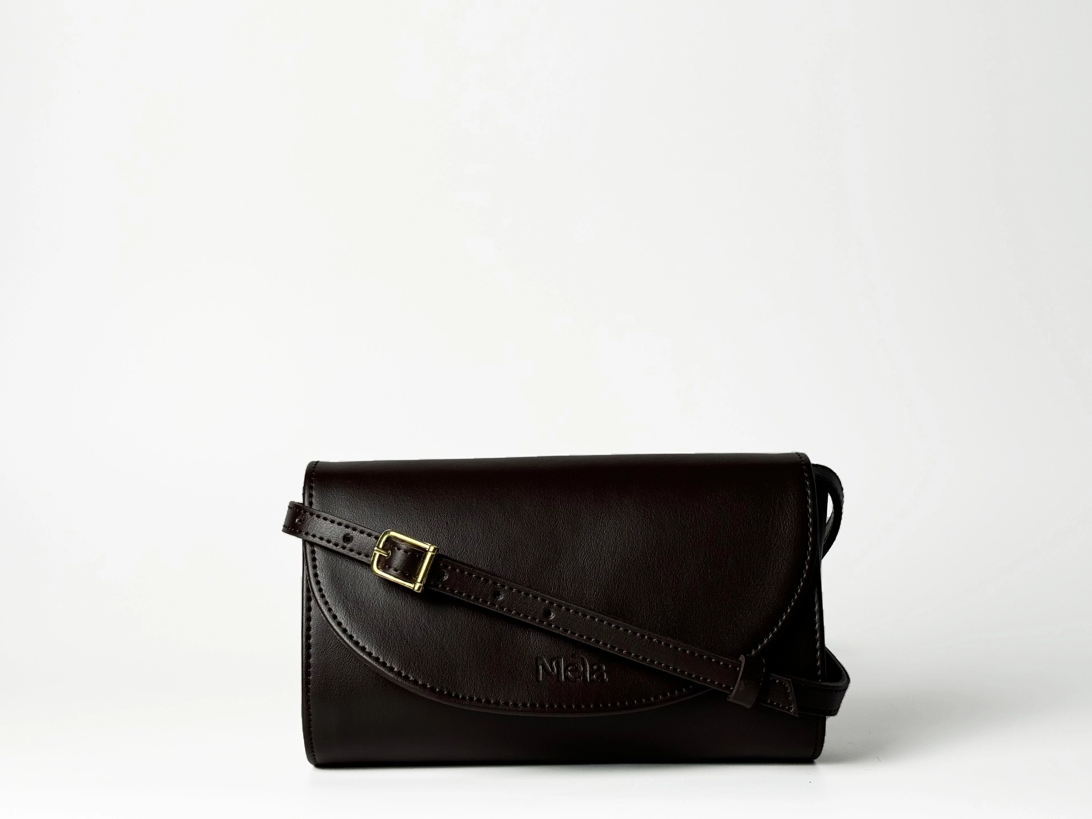 Marlee Apple Leather Vegan Crossbody Bag | Coco Beans