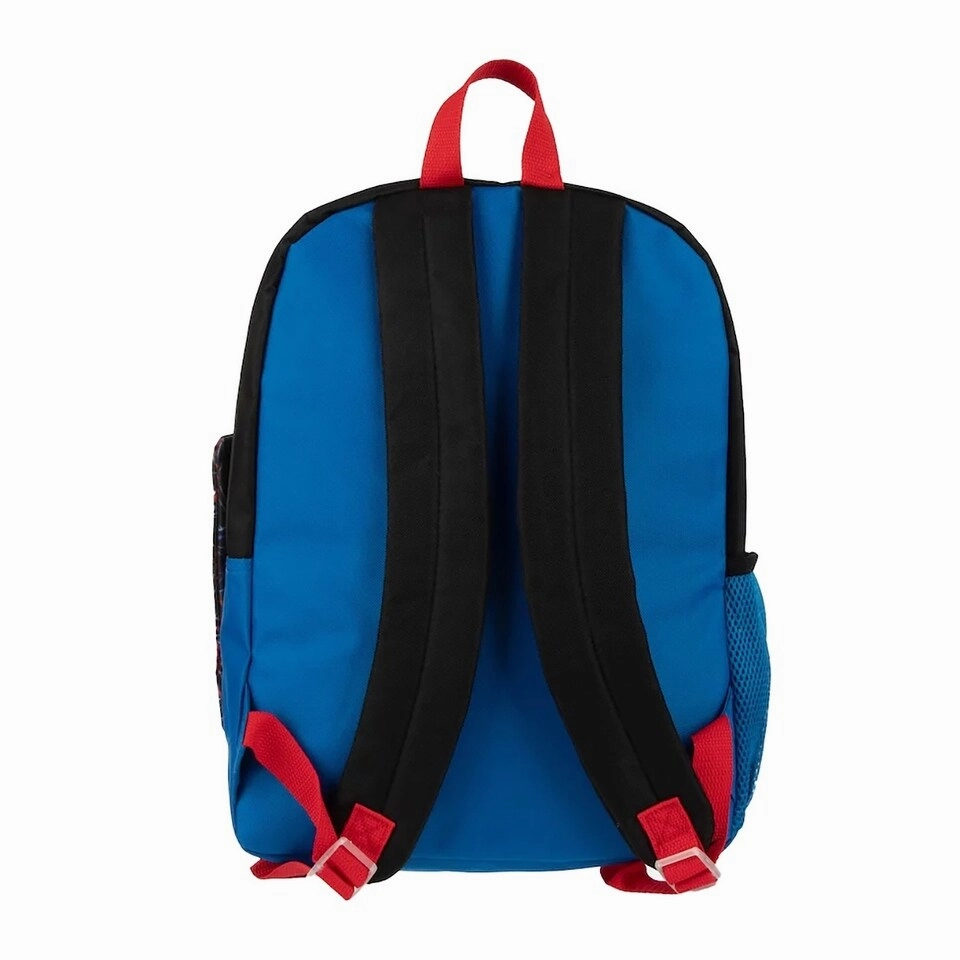 Marvel Spider-Man Miles Morales and Spidey 5-Piece 16" Youth Backpack Combo Set - One Size