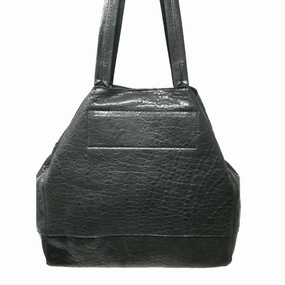Maxon Collections Italian Nappa Texas Tote // Black