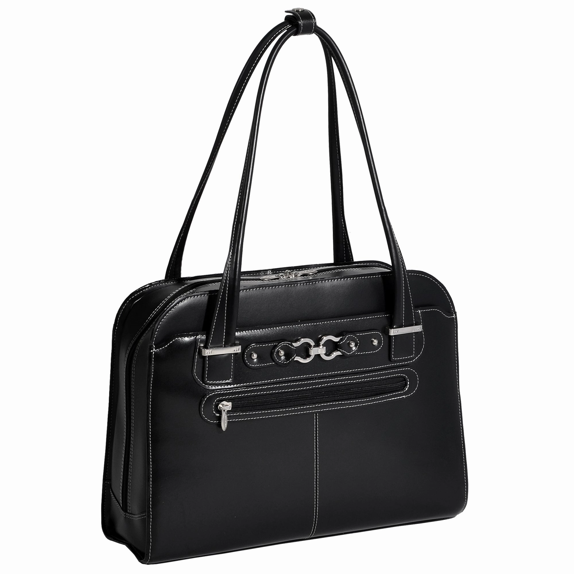 McKlein USA Mayfair 15" Leather Ladies' Laptop Briefcase
