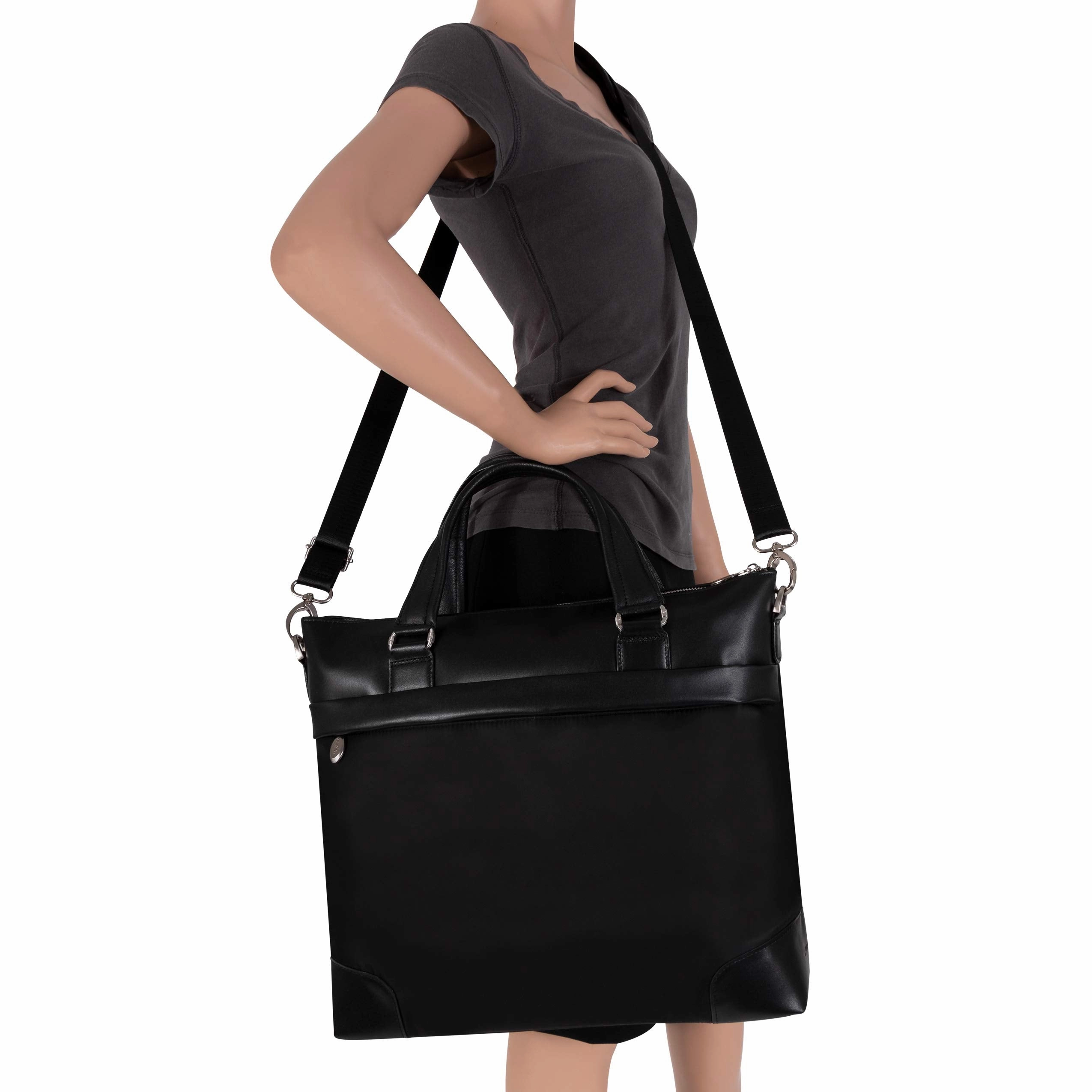 McKlein USA N Series Eastward 15" Nylon Slim Laptop Briefcase