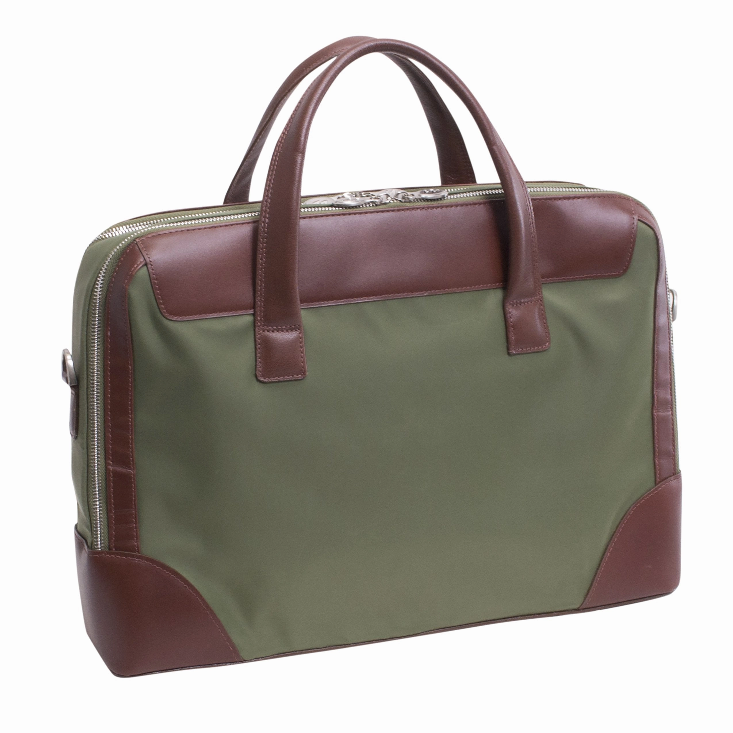 McKlein USA N Series Harpswell 17" Nylon Dual Compartment Laptop Briefcase