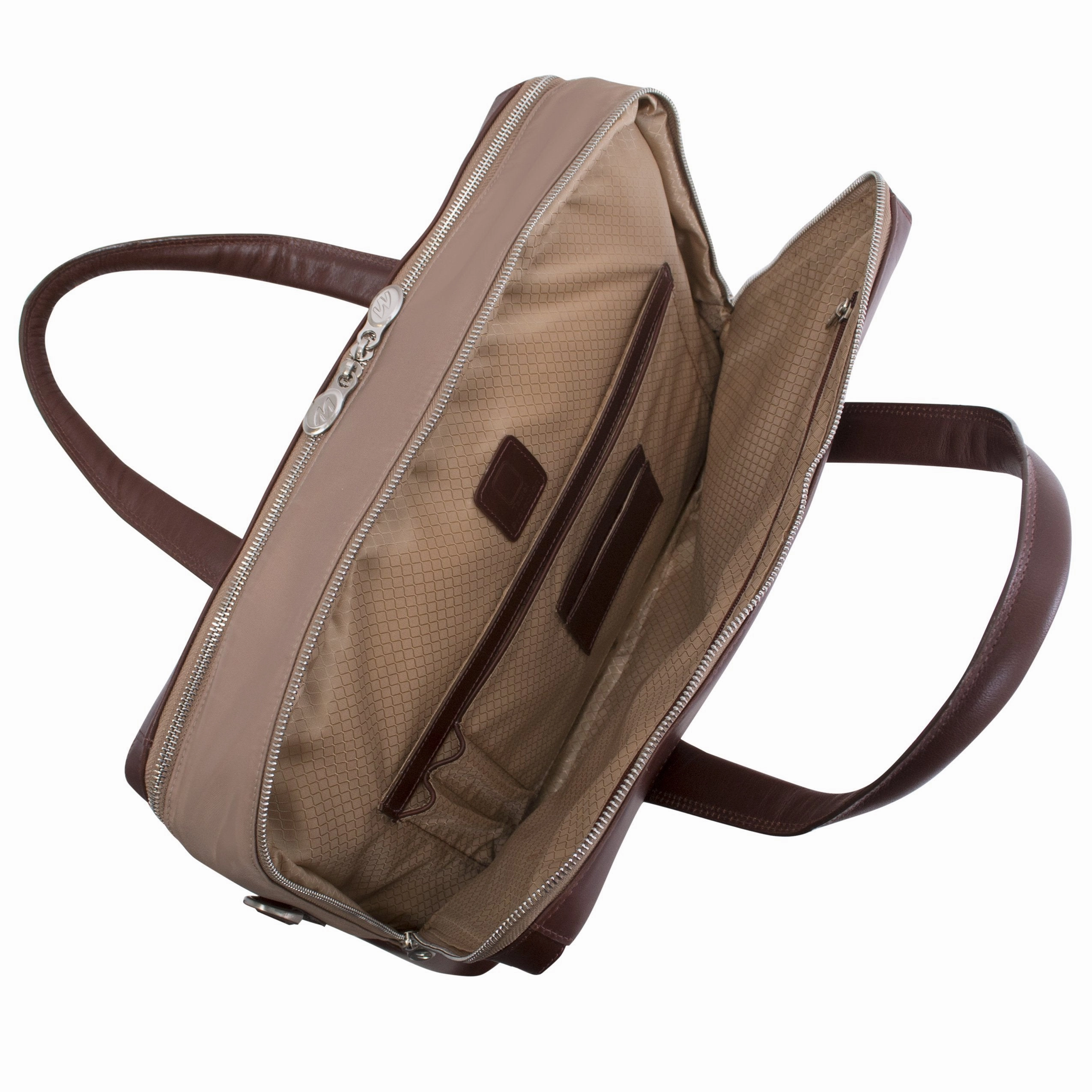 McKlein USA N Series Harpswell 17" Nylon Dual Compartment Laptop Briefcase