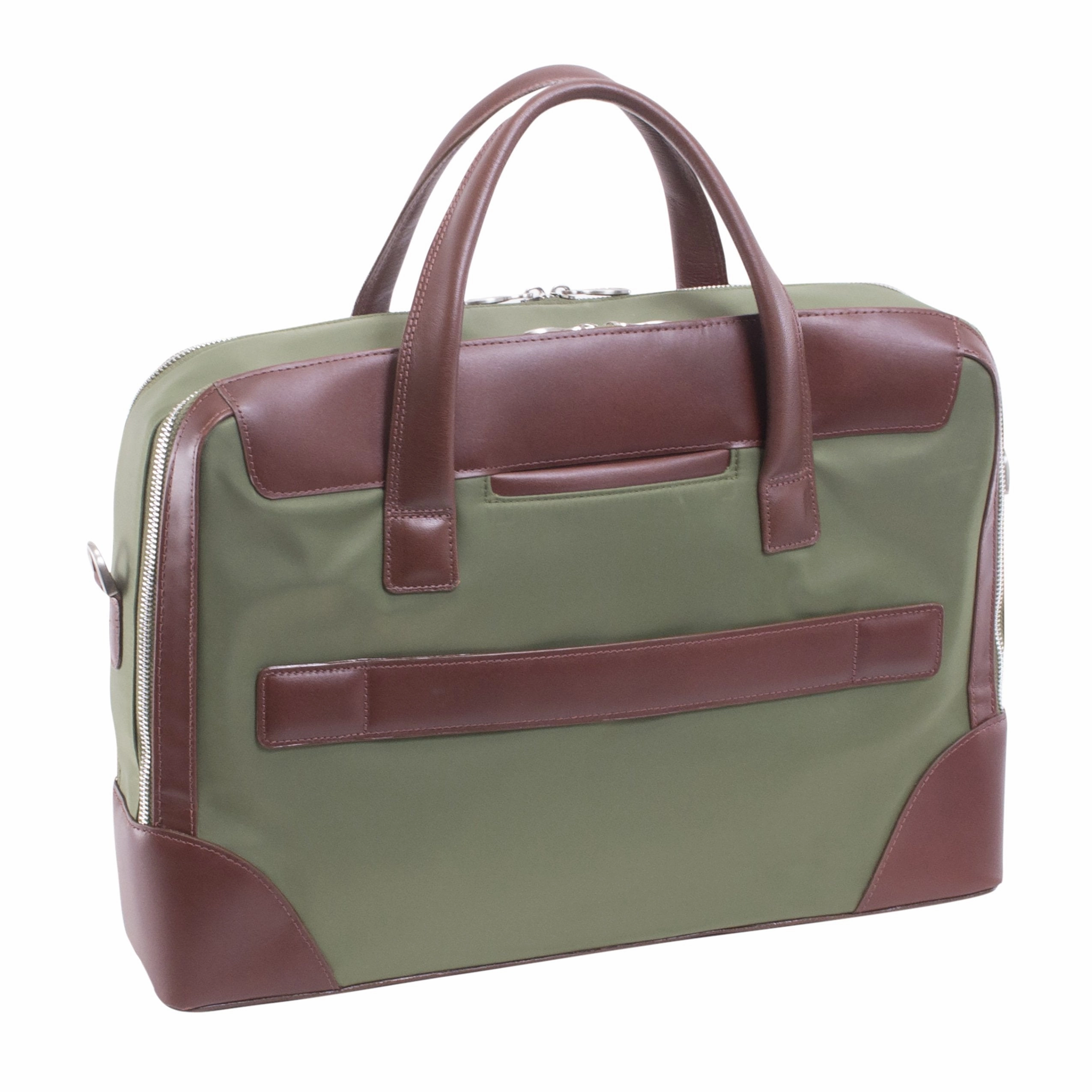 McKlein USA N Series Harpswell 17" Nylon Dual Compartment Laptop Briefcase