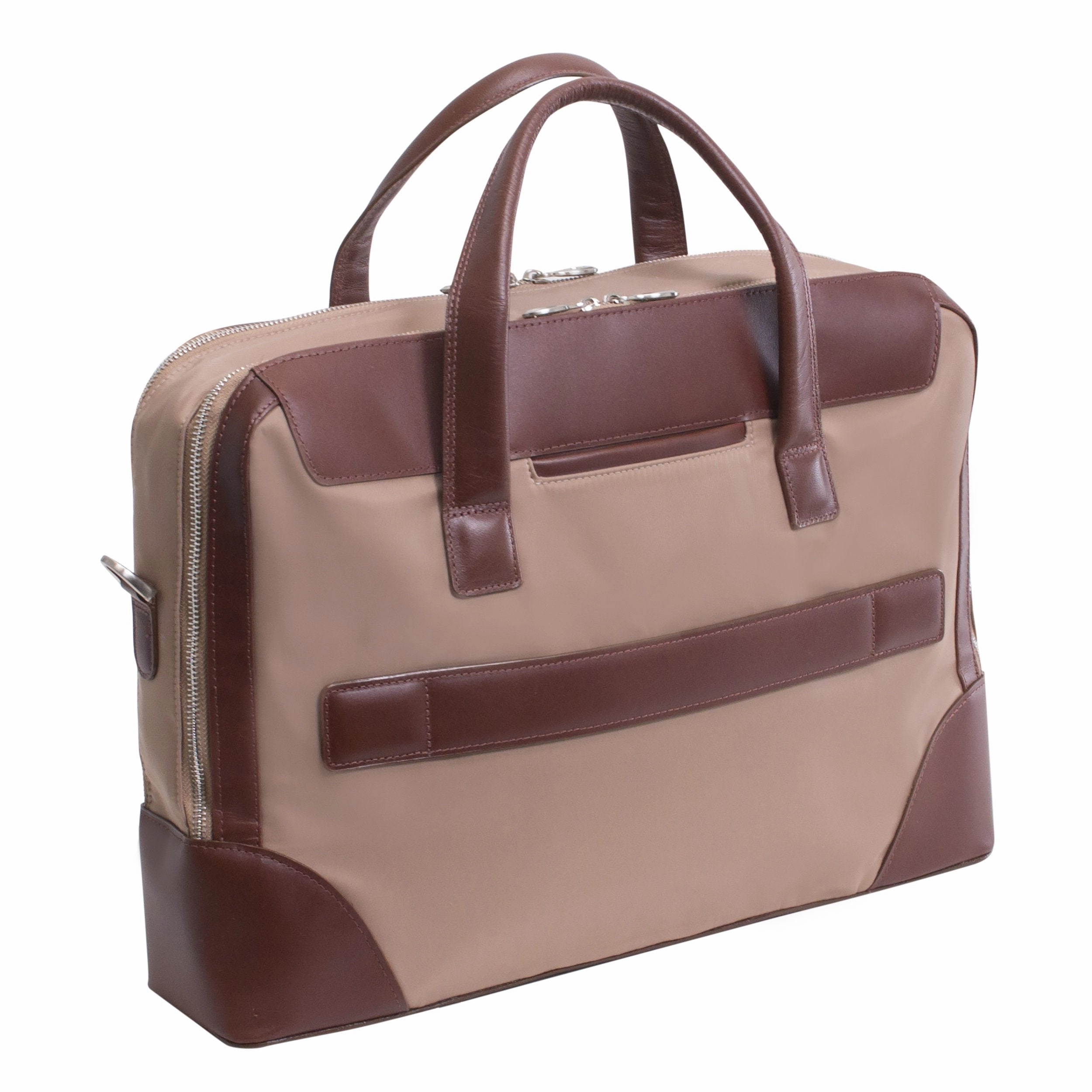 McKlein USA N Series Harpswell 17" Nylon Dual Compartment Laptop Briefcase