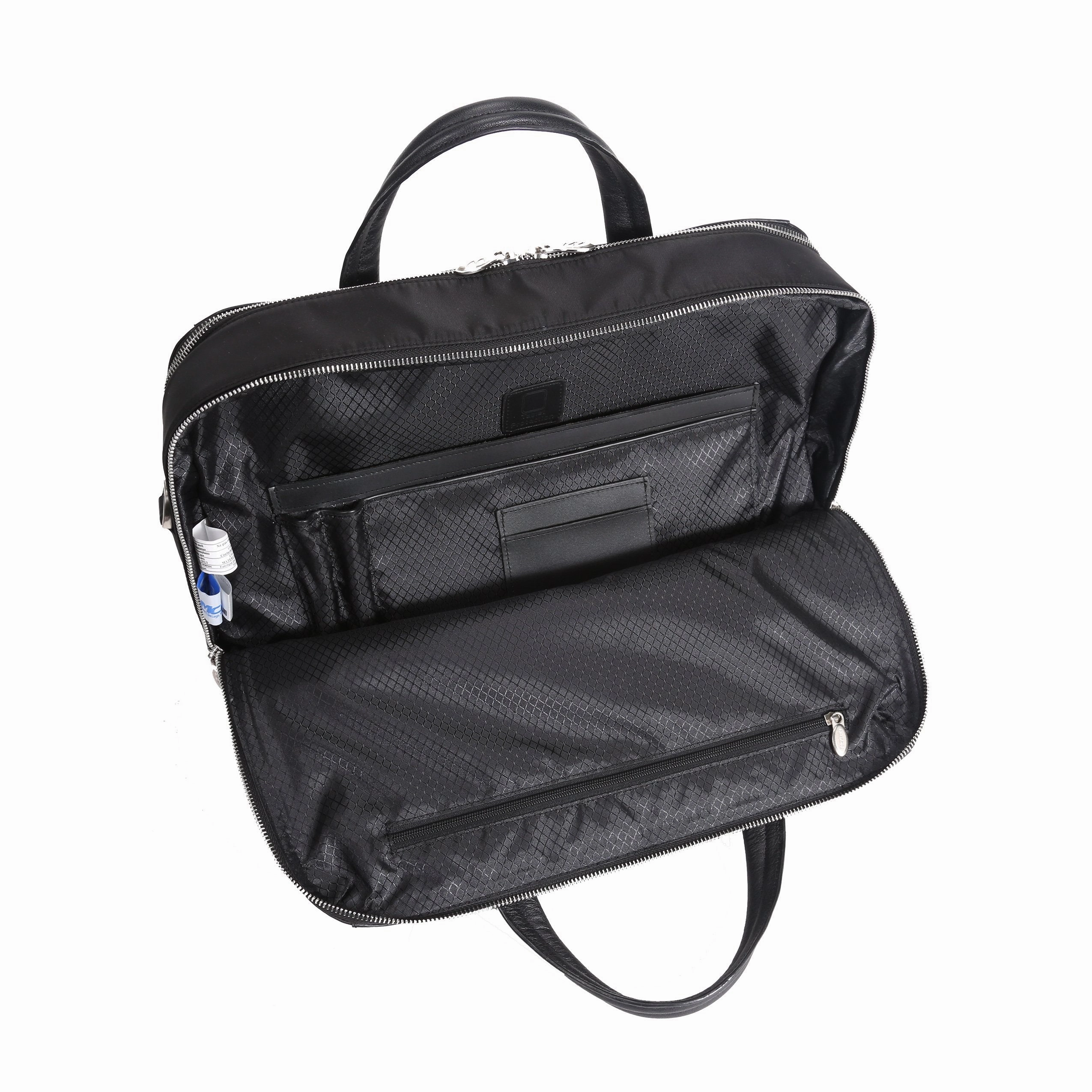 McKlein USA N Series Harpswell 17" Nylon Dual Compartment Laptop Briefcase