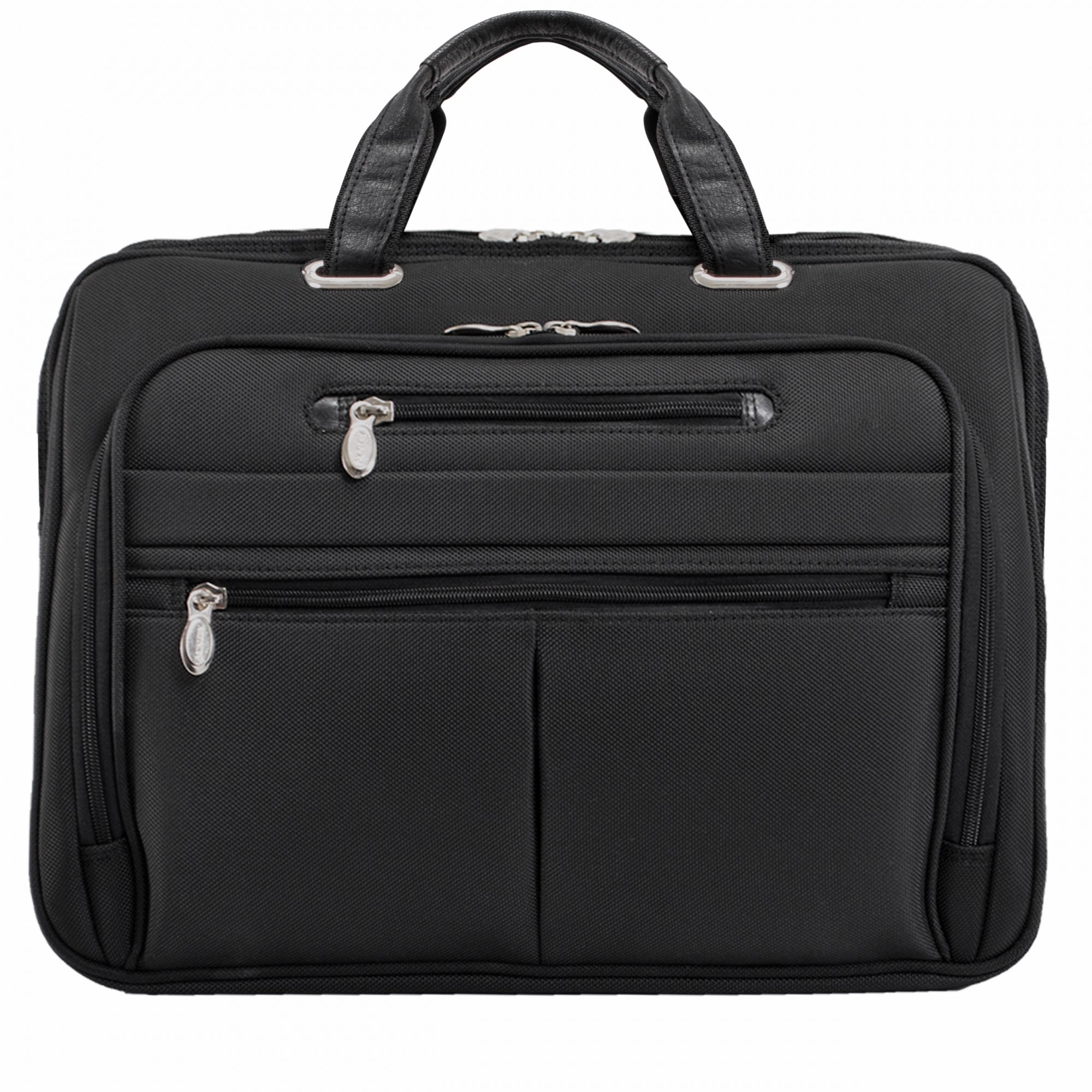 McKlein USA Nylon Fly-Through Checkpoint-Friendly 17 Laptop Case