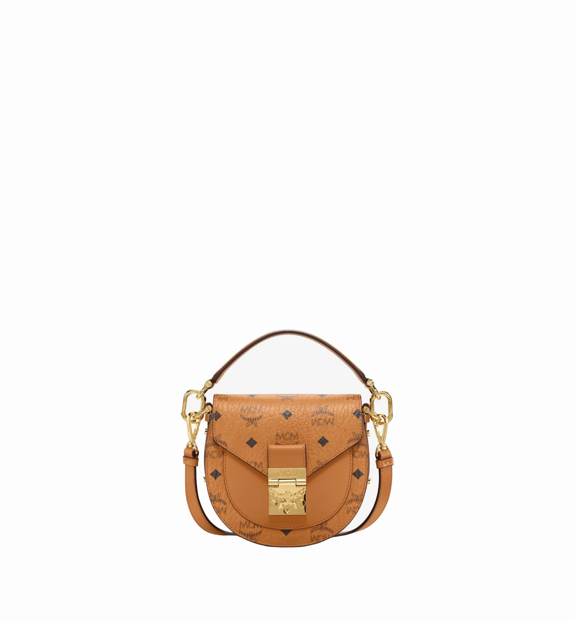 MCM Shoulder Bag Cognac Mini