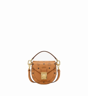 MCM Shoulder Bag Cognac Mini