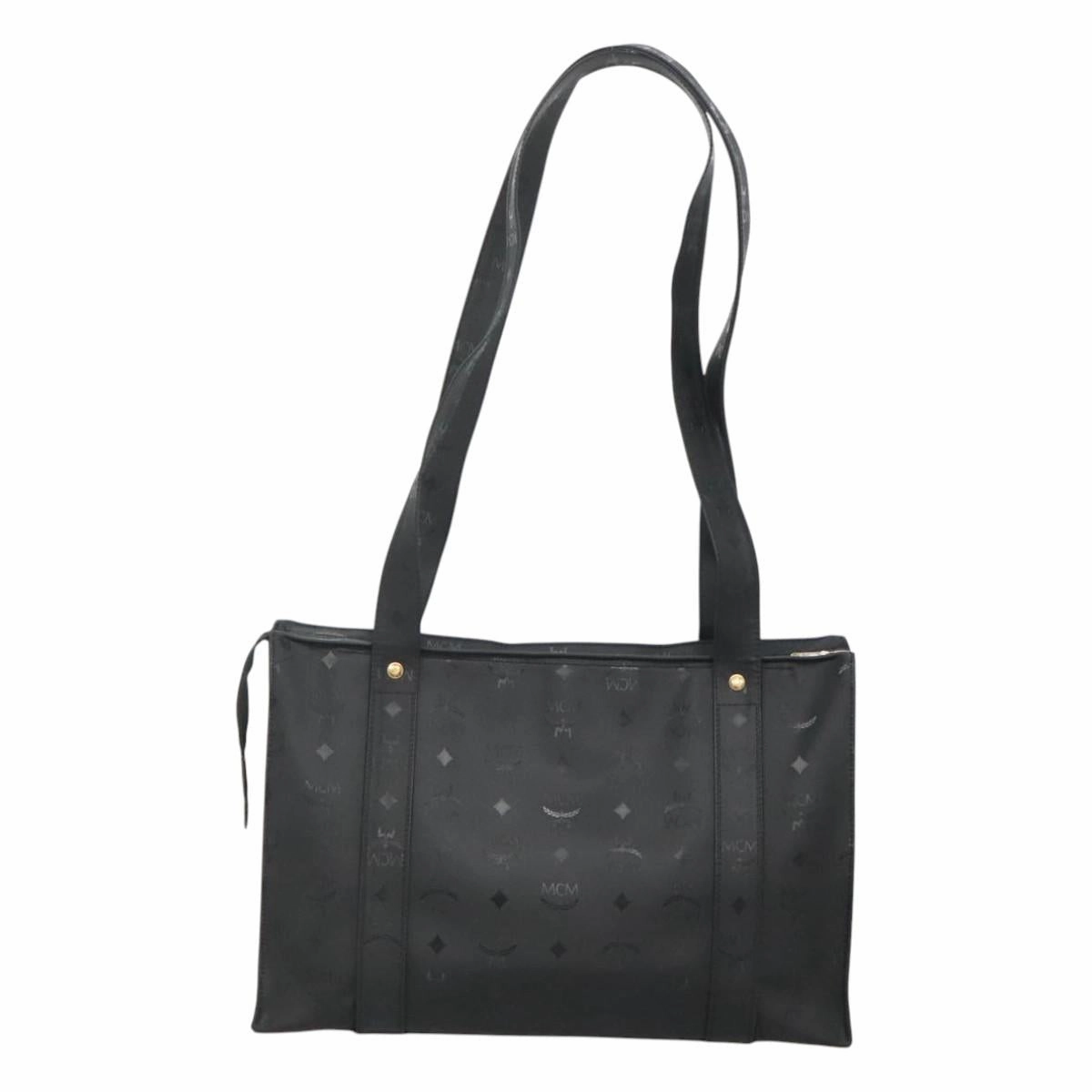 MCM Visetos Canvas Shoulder Bag (Pre-Owned)