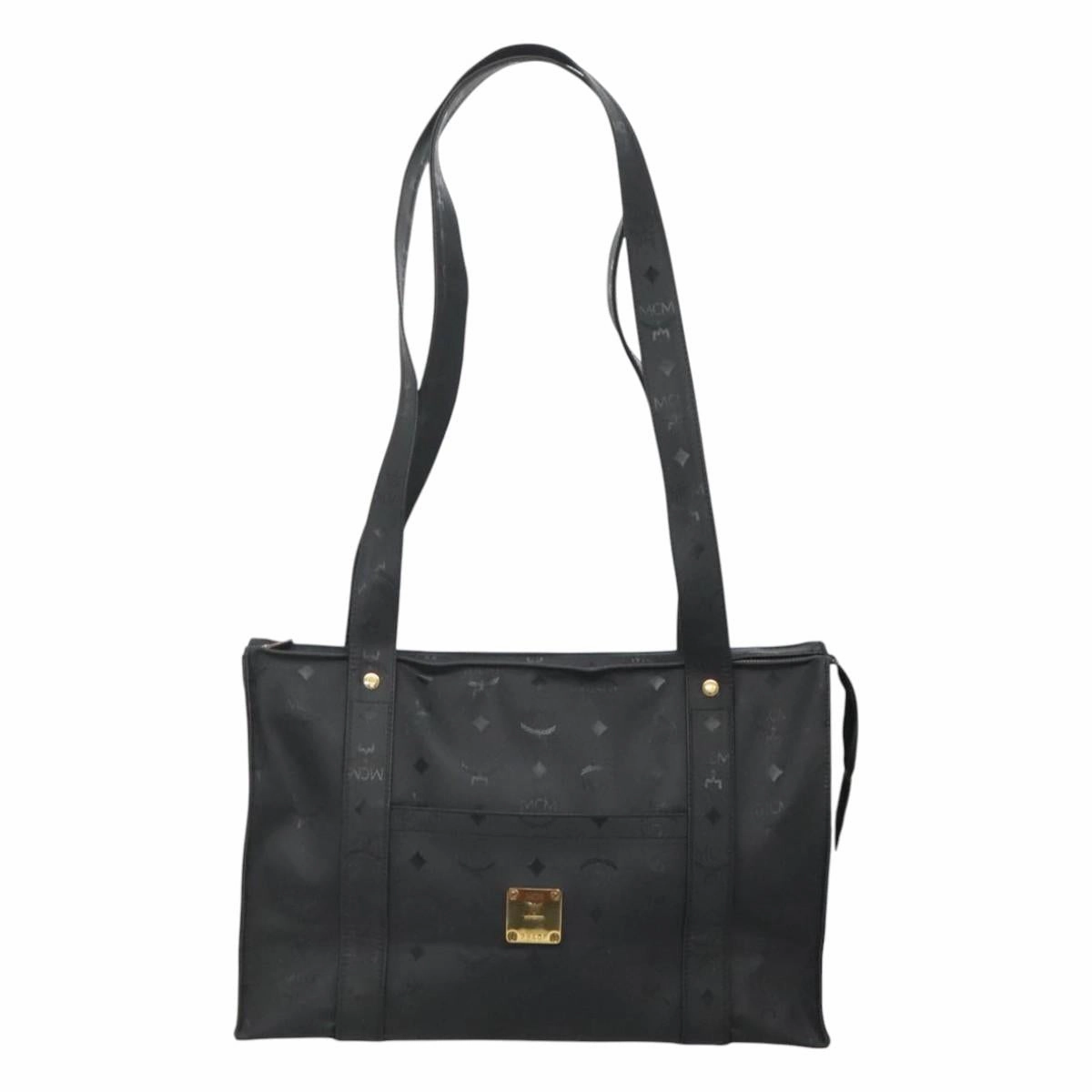 MCM Visetos Canvas Shoulder Bag (Pre-Owned)