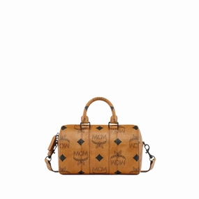 MCM Women's Aren Boston Bag in Maxi Visetos