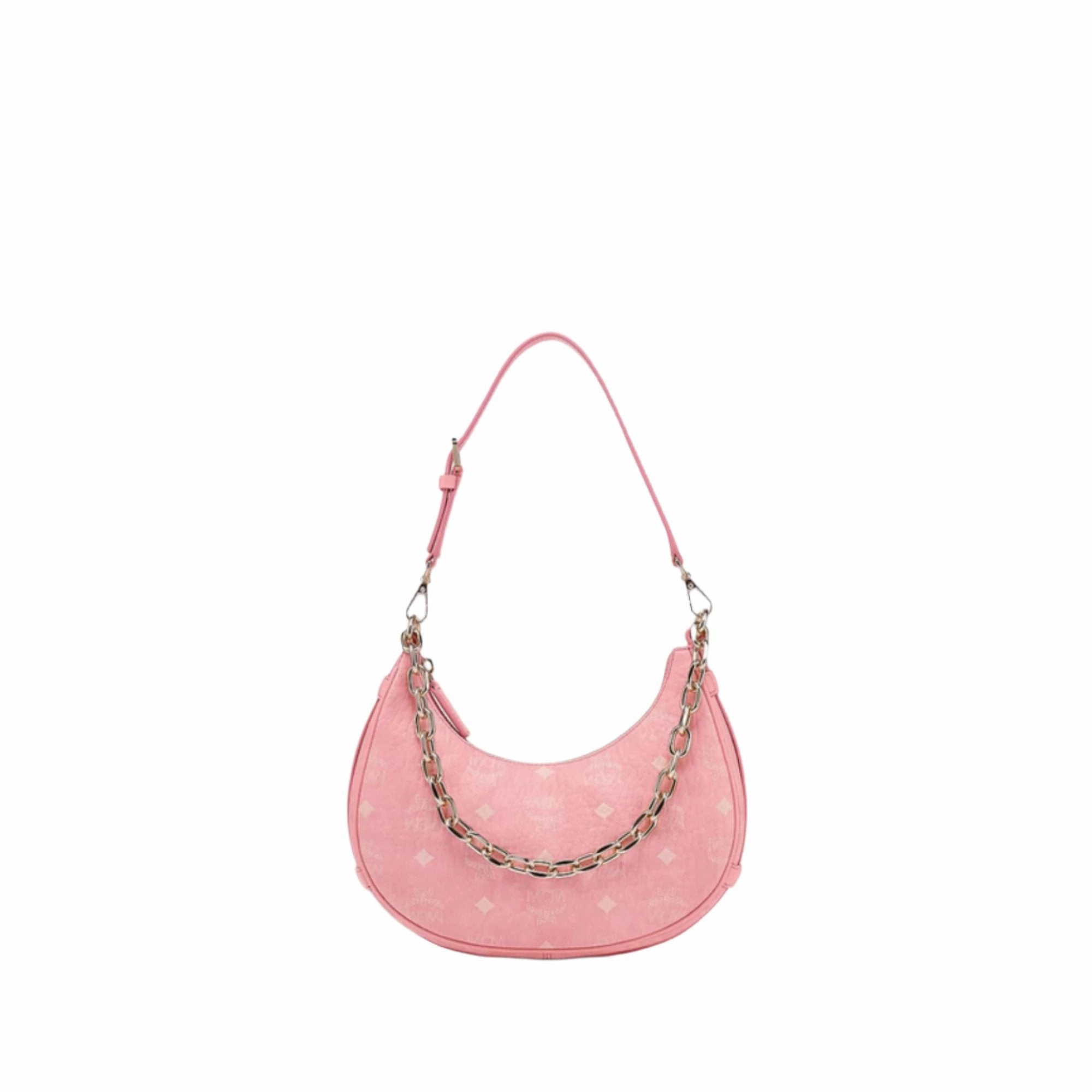 MCM Women's Small Aren Hobo Shoulder Bag in Visetos