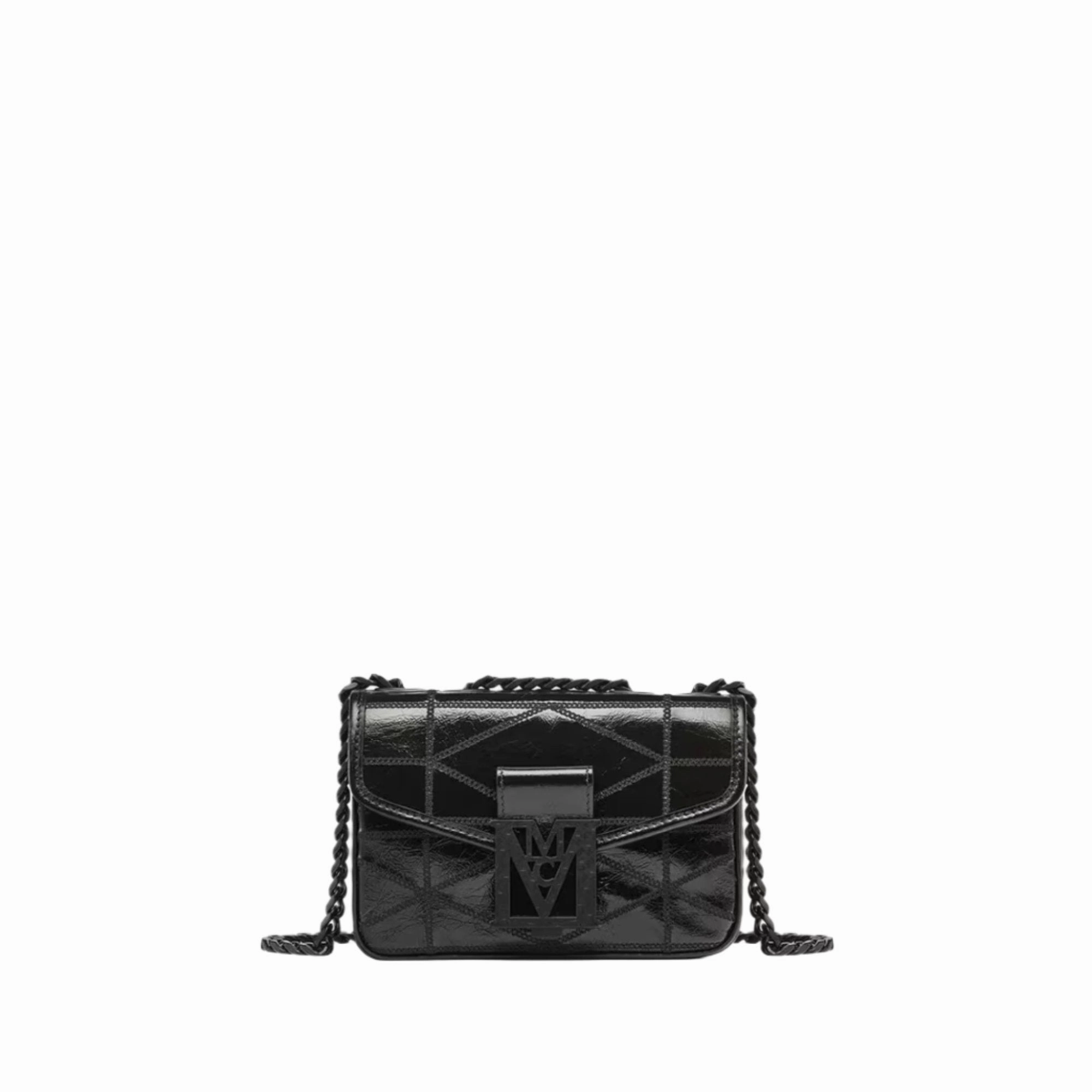 MCM Women's Travia Quilted Shoulder Bag in Crushed Leather
