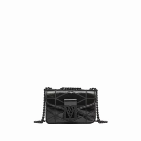 MCM Women's Travia Quilted Shoulder Bag in Crushed Leather