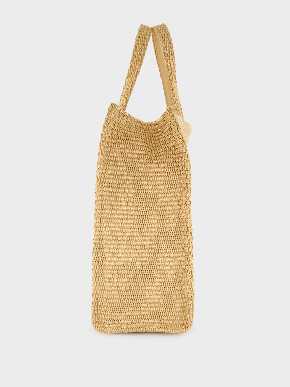 Medium G-Tote Bag in Raffia