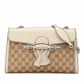 Medium GG Canvas Emily Shoulder Bag