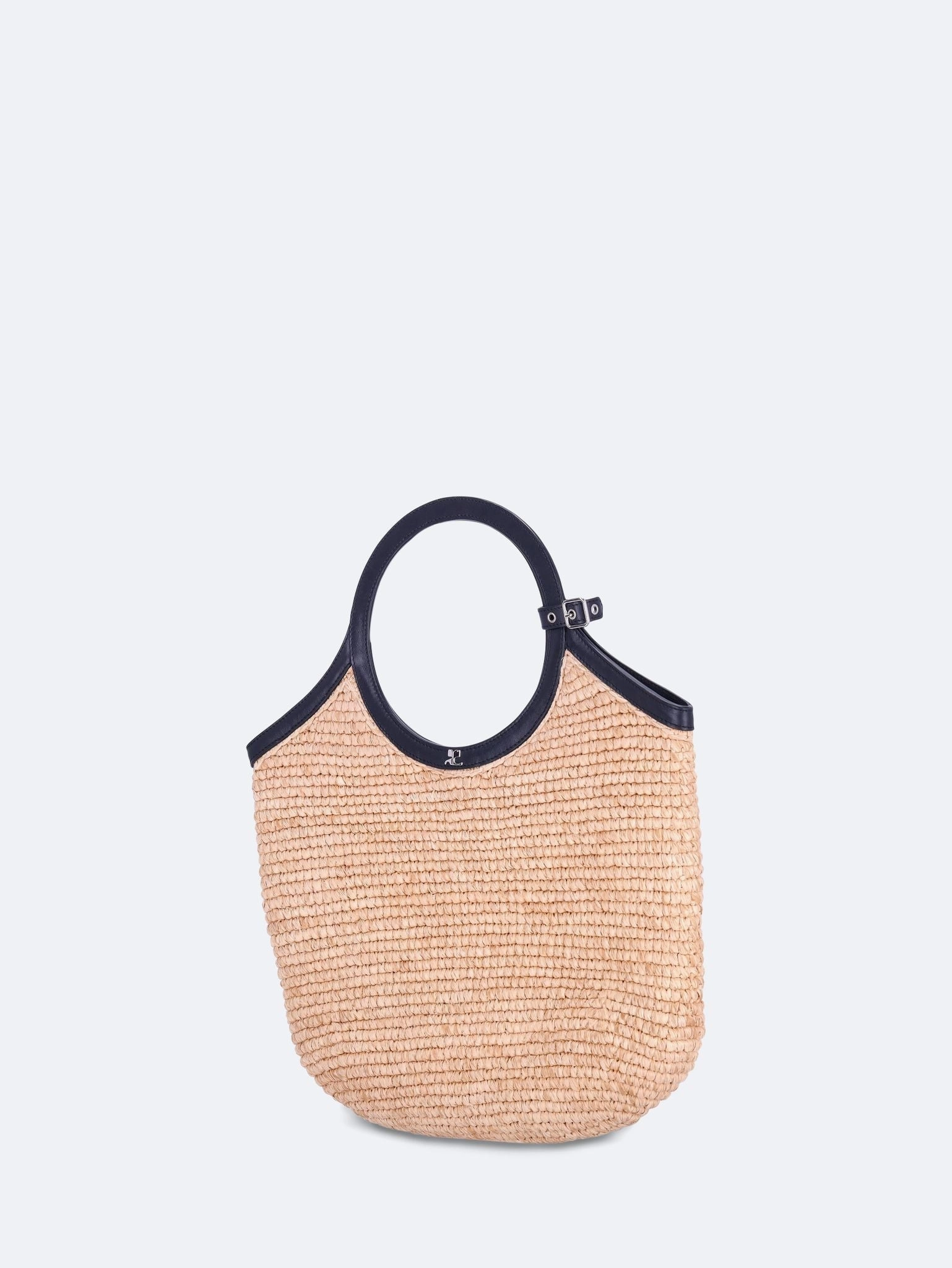 Medium holy raphia bag