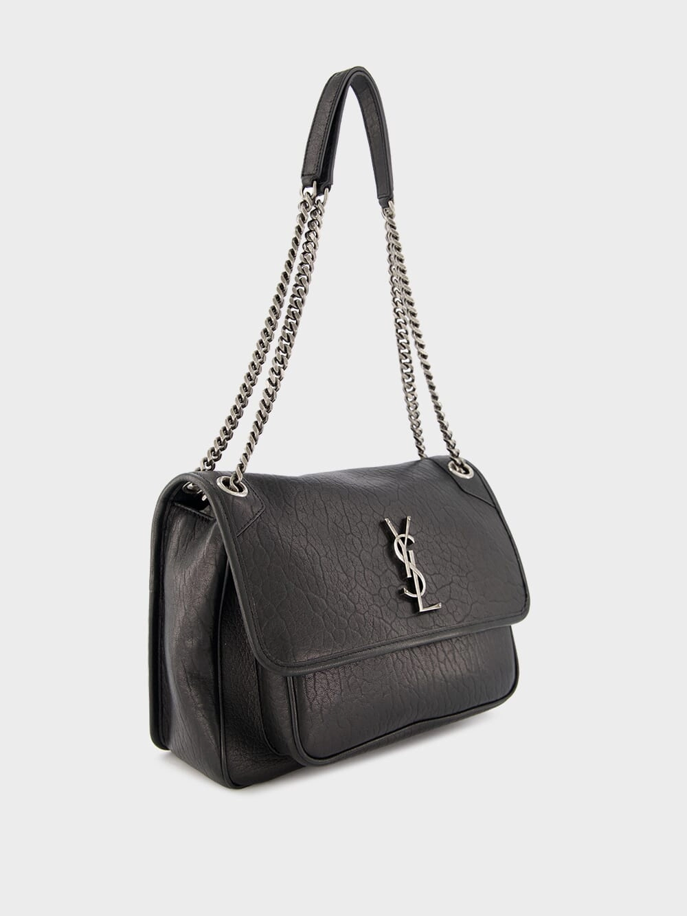 Medium Niki Leather Shoulder Bag