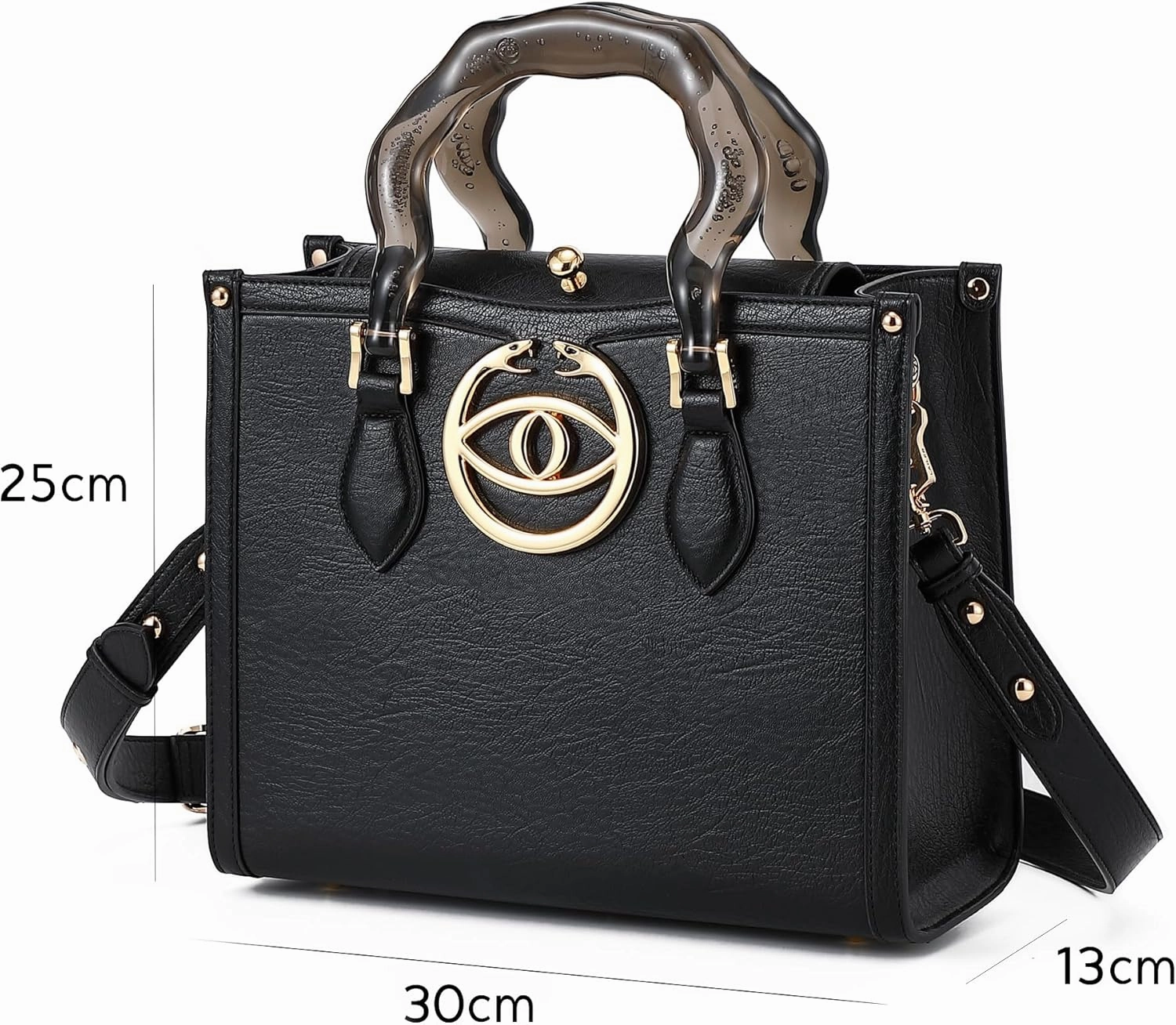 Medusa Luxury Tote Bag and Shoulder Bags Quality Women Bags 2 Style Cross Body Bag & Designer Women Purse