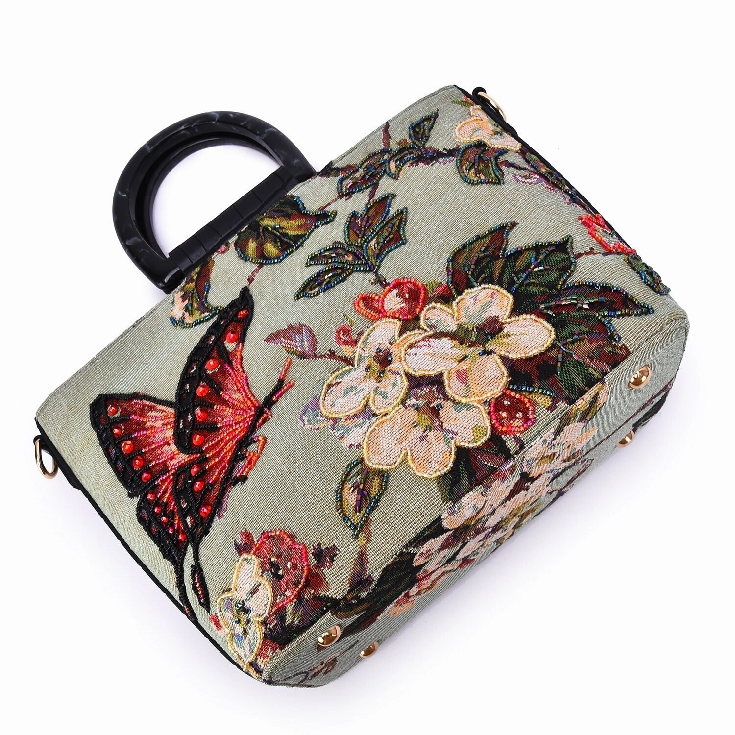 Mellow World Daphne Hand-Beaded Crossbody Bag.