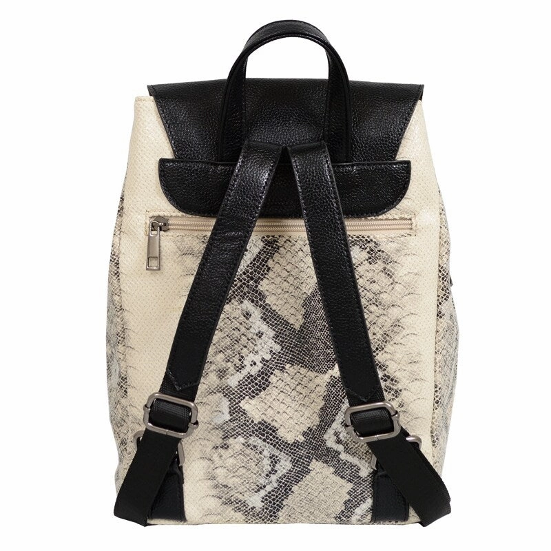 Mellow World Karai Imitation Snakeskin Embossed Backpack