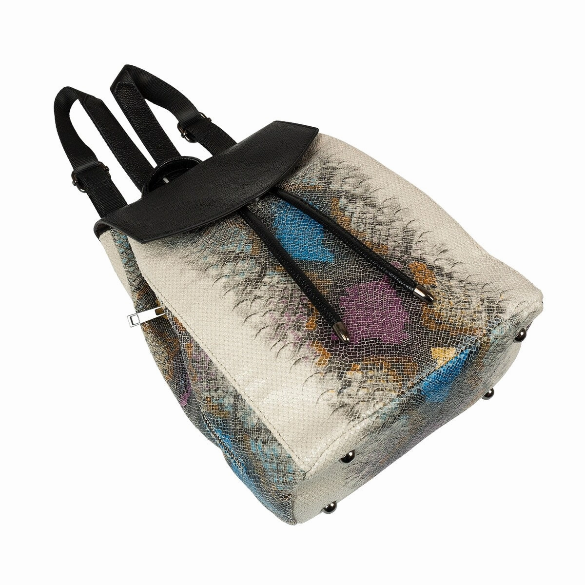 Mellow World Karai Imitation Snakeskin Embossed Backpack