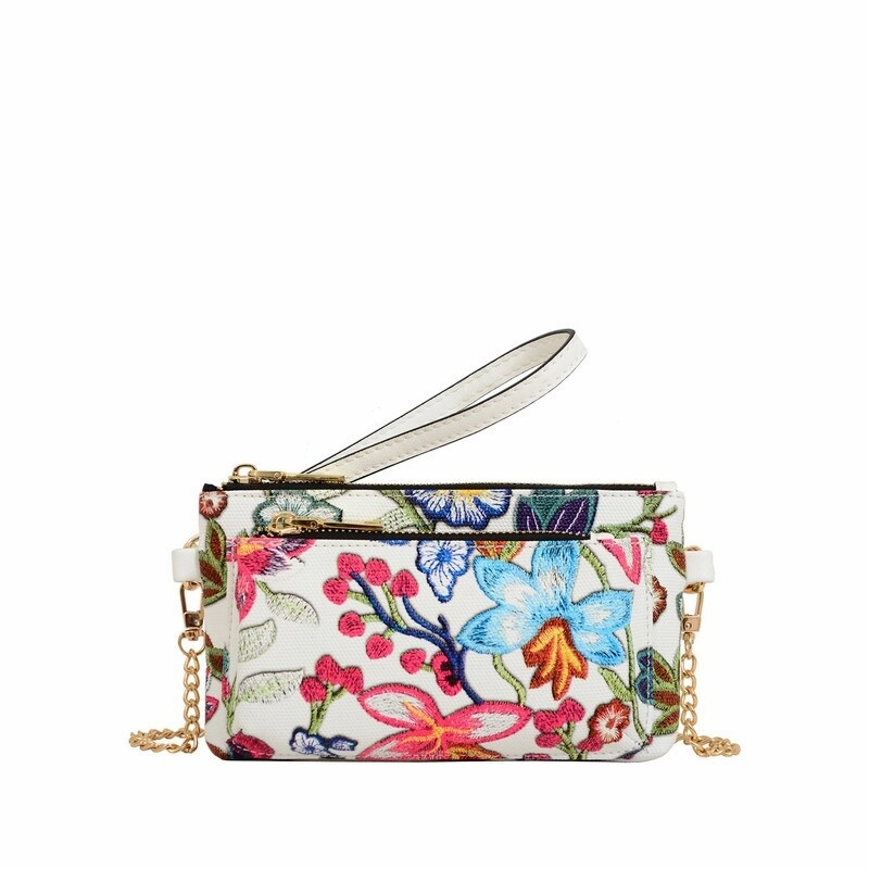 Mellow World Primerose Floral Crossbody Clutch