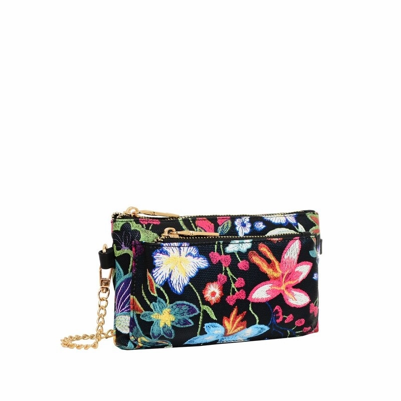Mellow World Primerose Floral Crossbody Clutch