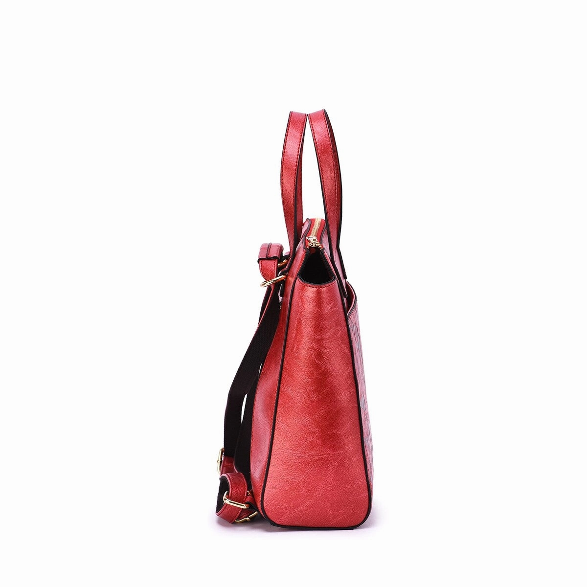 Mellow World Shia 3D Embossed Floral Convertible Shoulder Bag/Backpack