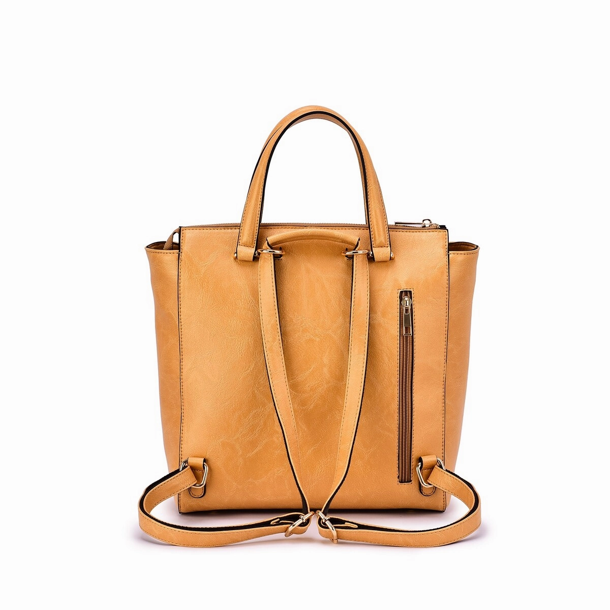 Mellow World Shia 3D Embossed Floral Convertible Shoulder Bag/Backpack