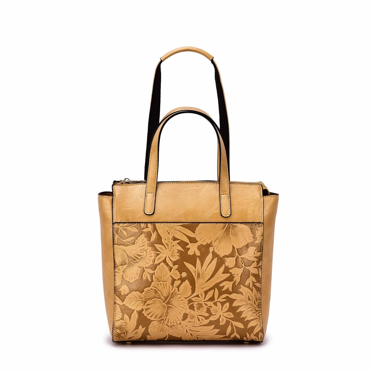 Mellow World Shia 3D Embossed Floral Convertible Shoulder Bag/Backpack