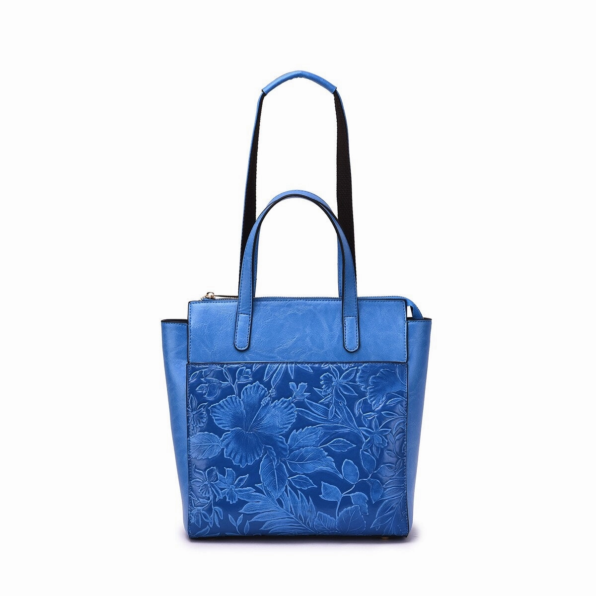 Mellow World Shia 3D Embossed Floral Convertible Shoulder Bag/Backpack