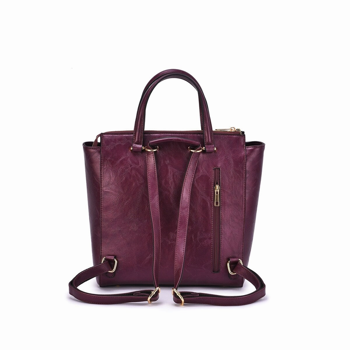 Mellow World Shia 3D Embossed Floral Convertible Shoulder Bag/Backpack